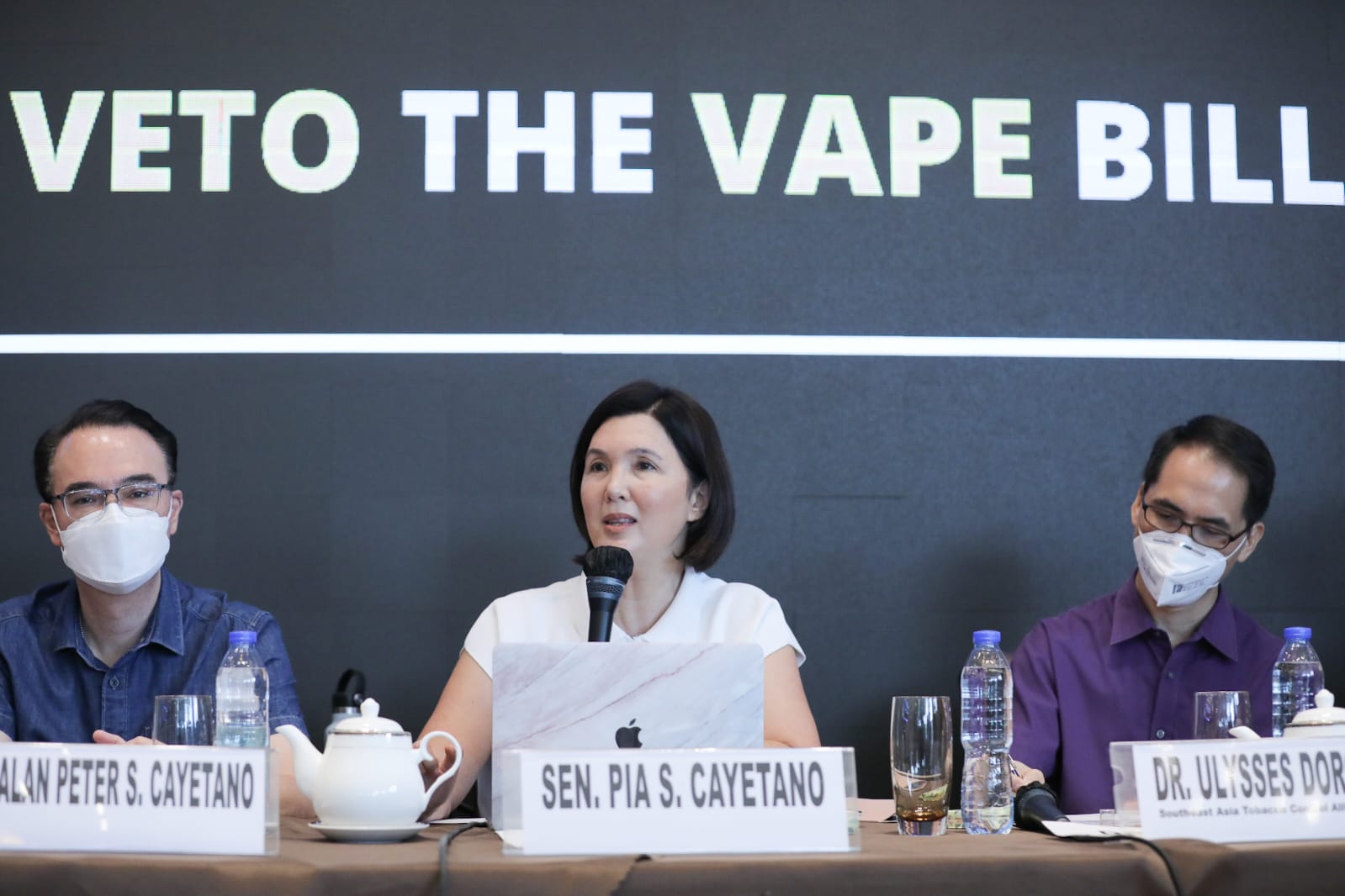 Pia appeals to PBBM: veto the Vape Bill