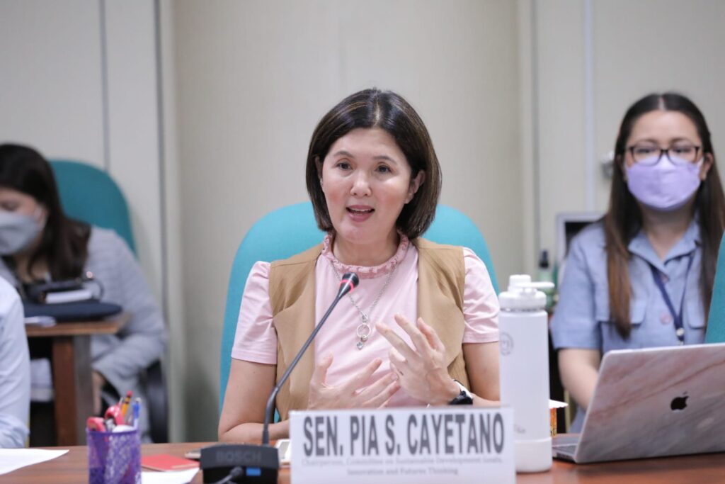 Senator Pia Cayetano