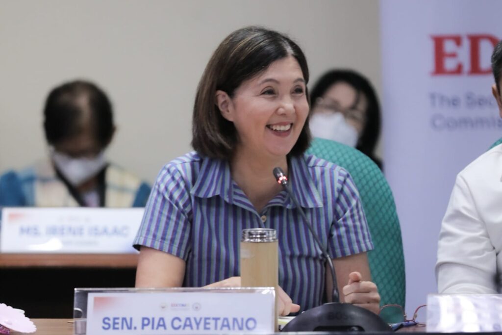 Senator Pia Cayetano