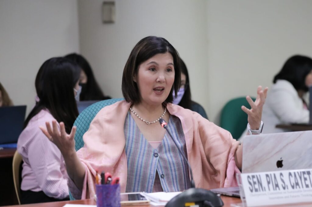 Senator Pia Cayetano