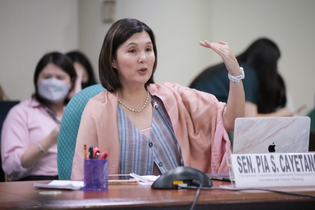 Senator Pia Cayetano