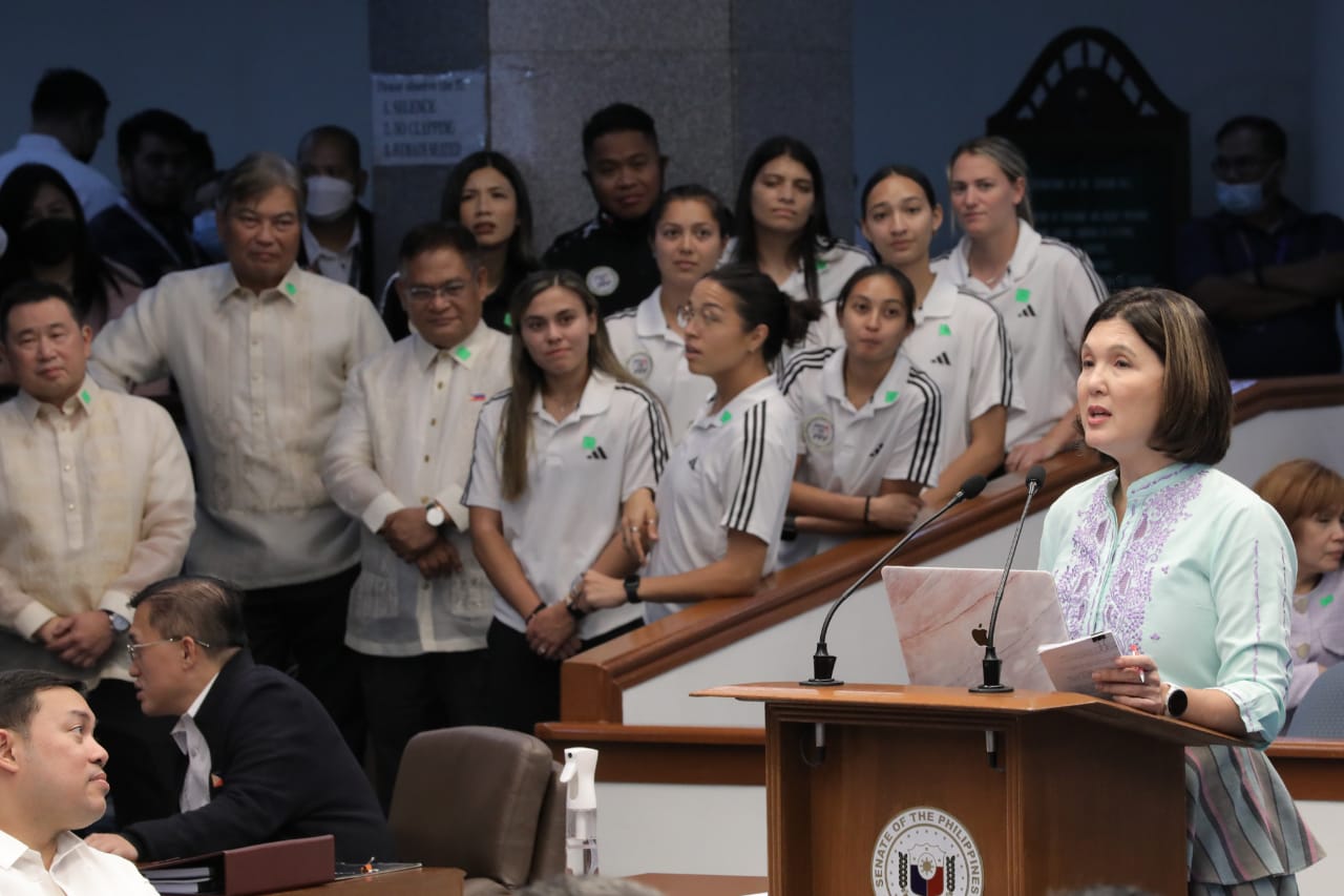 Senator Pia Cayetano and the Filipinas