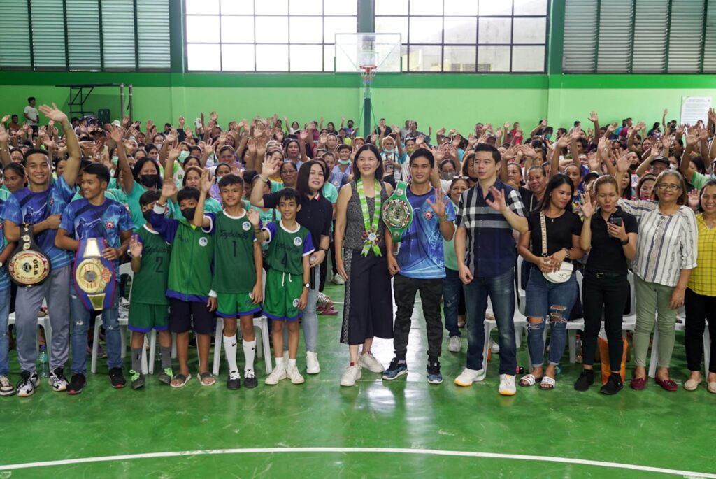 Senator Pia Cayetano in Tagbilaran. Bohol