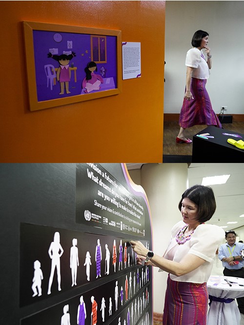 UN agencies, Senator Pia partner for experiential exhibit raising awareness, action vs. violence against women
