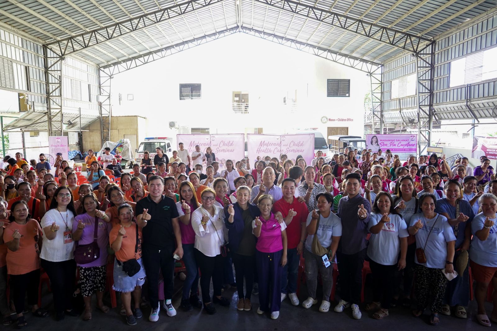 Office of Sen. Pia S. Cayetano Conducts Maternal and Child Healthcare Seminars in Bulacan