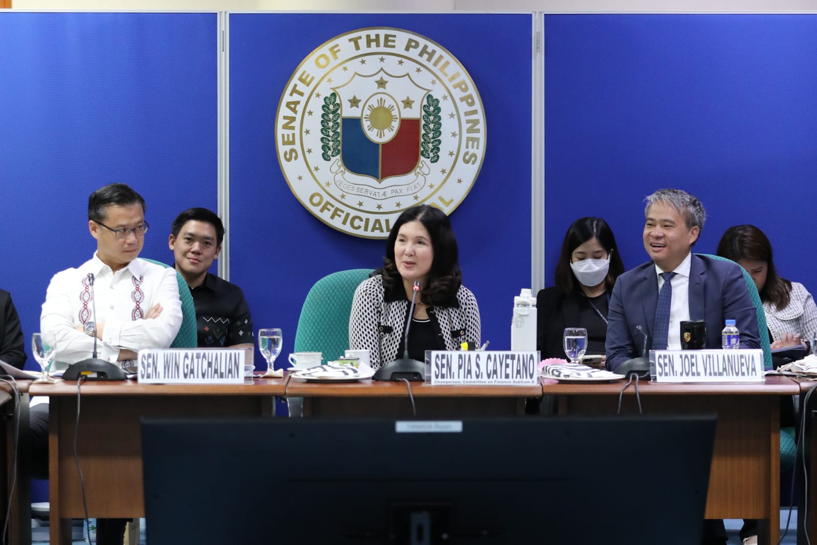 Senator Pia Cayetano leads hearing of the proposed DepEd budget